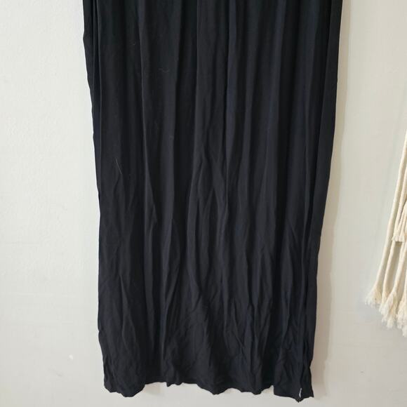 NWT GAP Black Lightweight Sleeveless Summer Beach Dress Size XS Extra Small - Picture 3 of 12